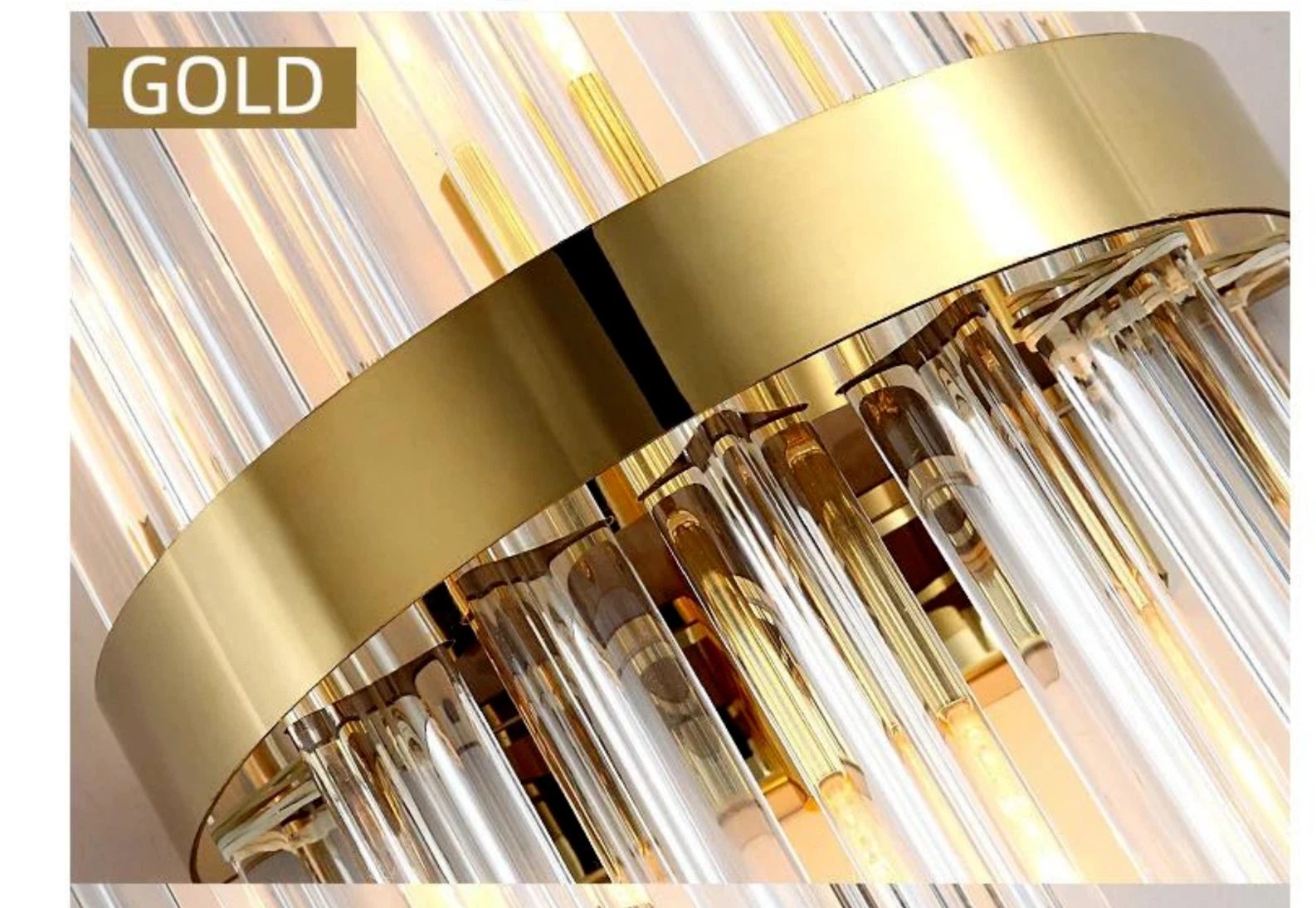 Large Luxury Bedside Wall light-50cm