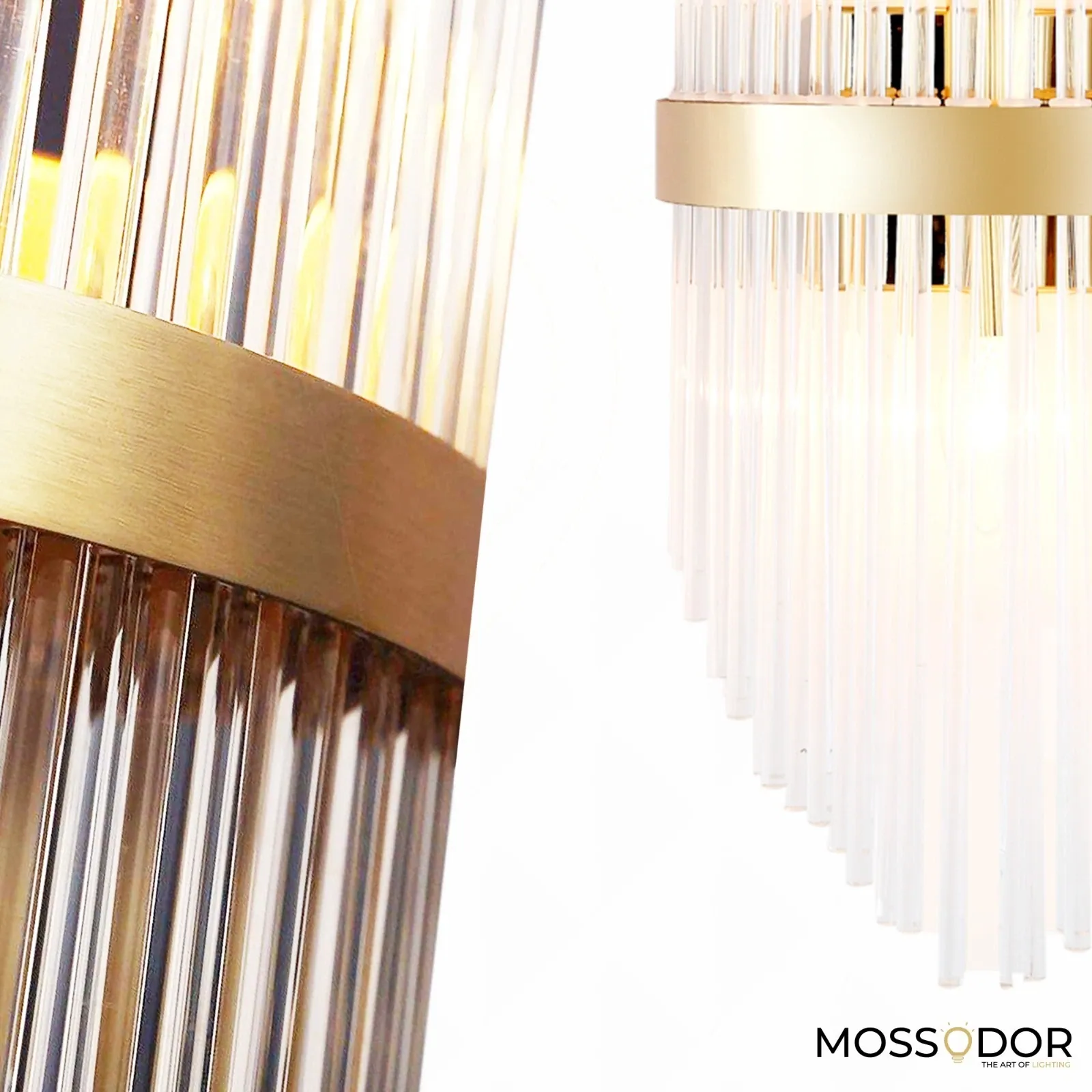 Large Luxury Bedside Wall light-50cm