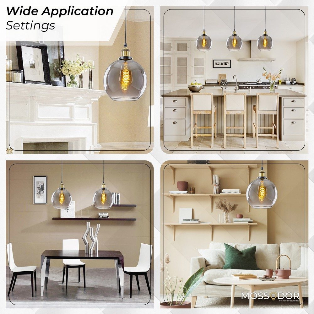 Luna-glass light-pendant
