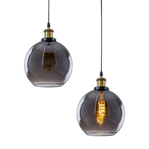 Luna-glass light-pendant