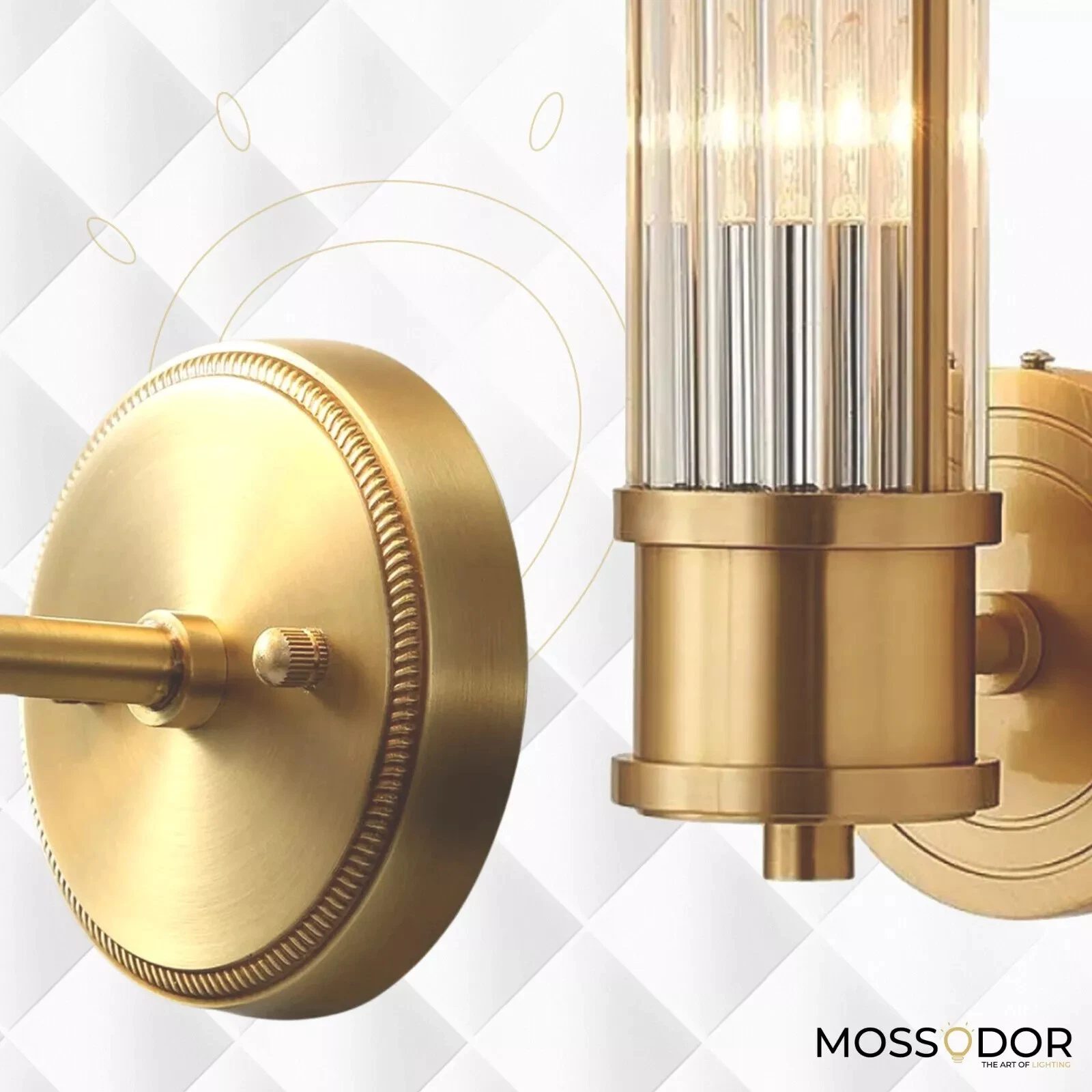 Gold Candle Design-Wall Light