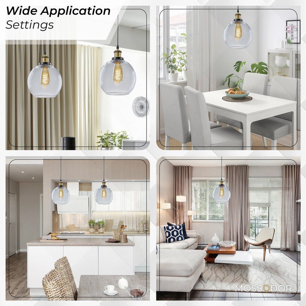 Luna-glass light-pendant